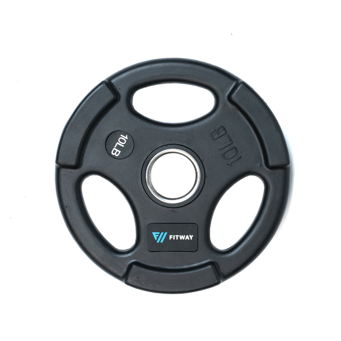 FitWay Equip. Olympic Rubber Grip Plate - 10lbs