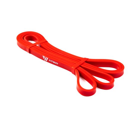 FitWay Equip. Heavy Duty Resistance Band  - Red
