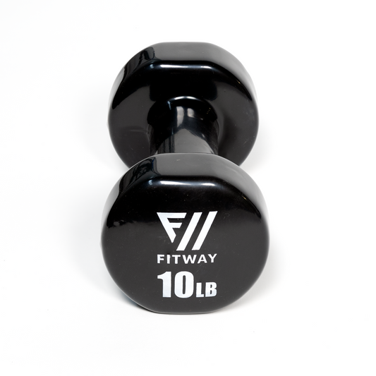 Fitway Vinyl Dumbbell - 10lb.