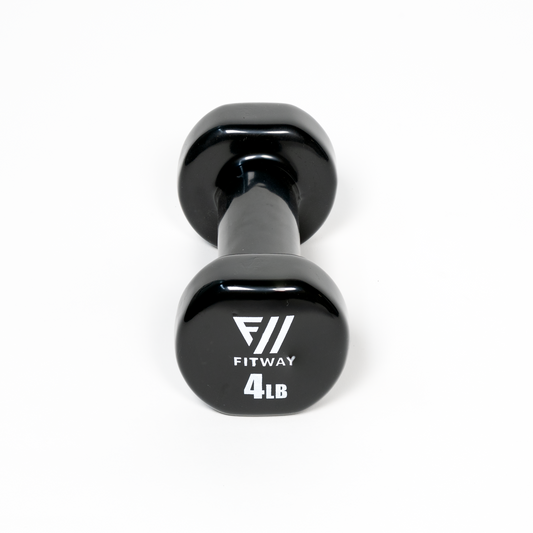 FITWAY Vinyl Dumbbell - 4lb.