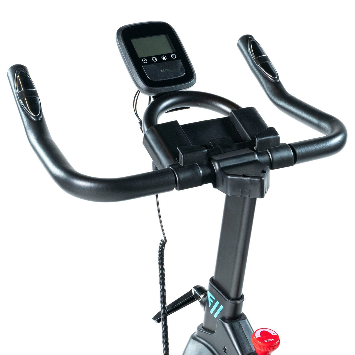 FitWay Equip. 500IC Indoor Cycle console view 