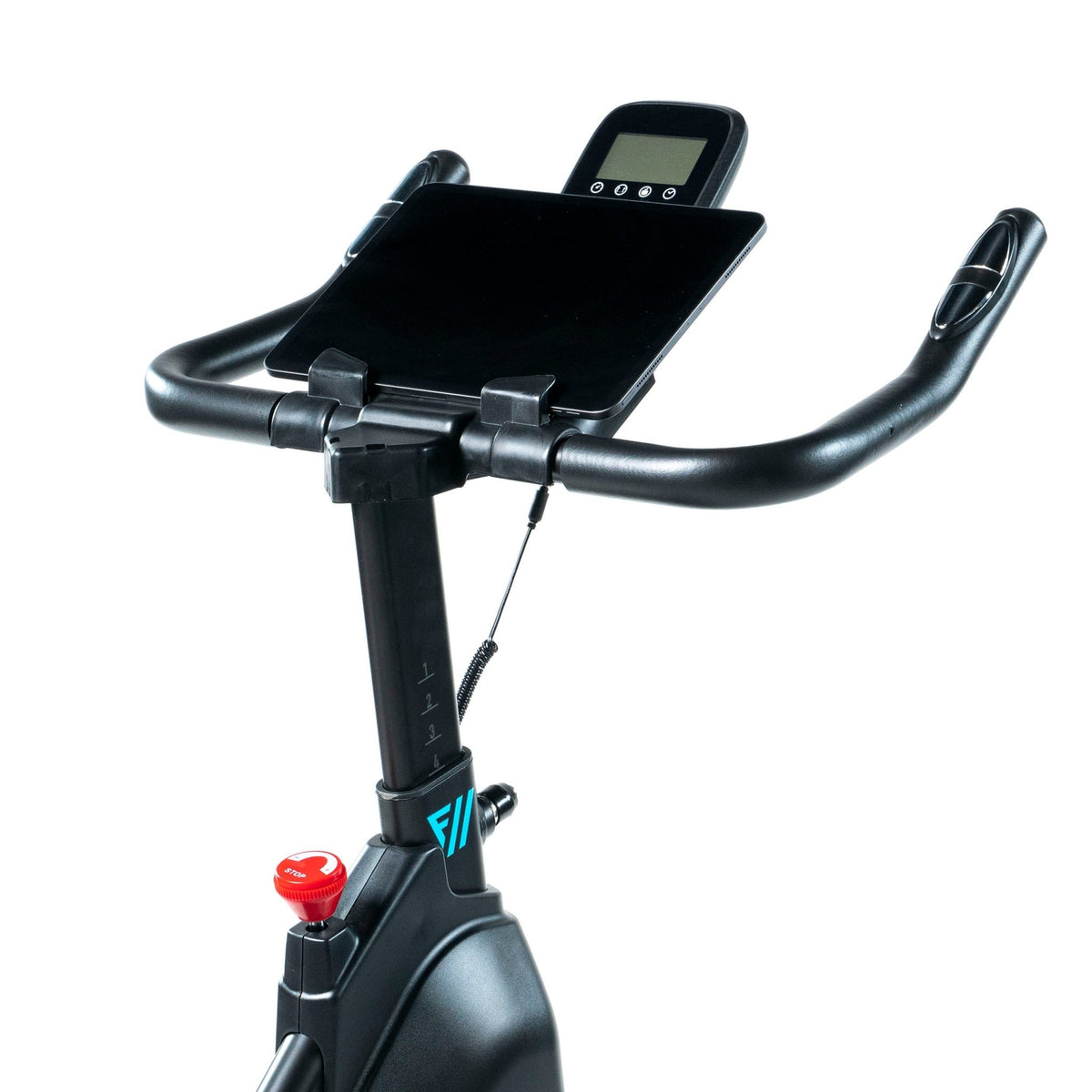 FitWay Equip. 500IC Indoor Cycle  tablet holder view