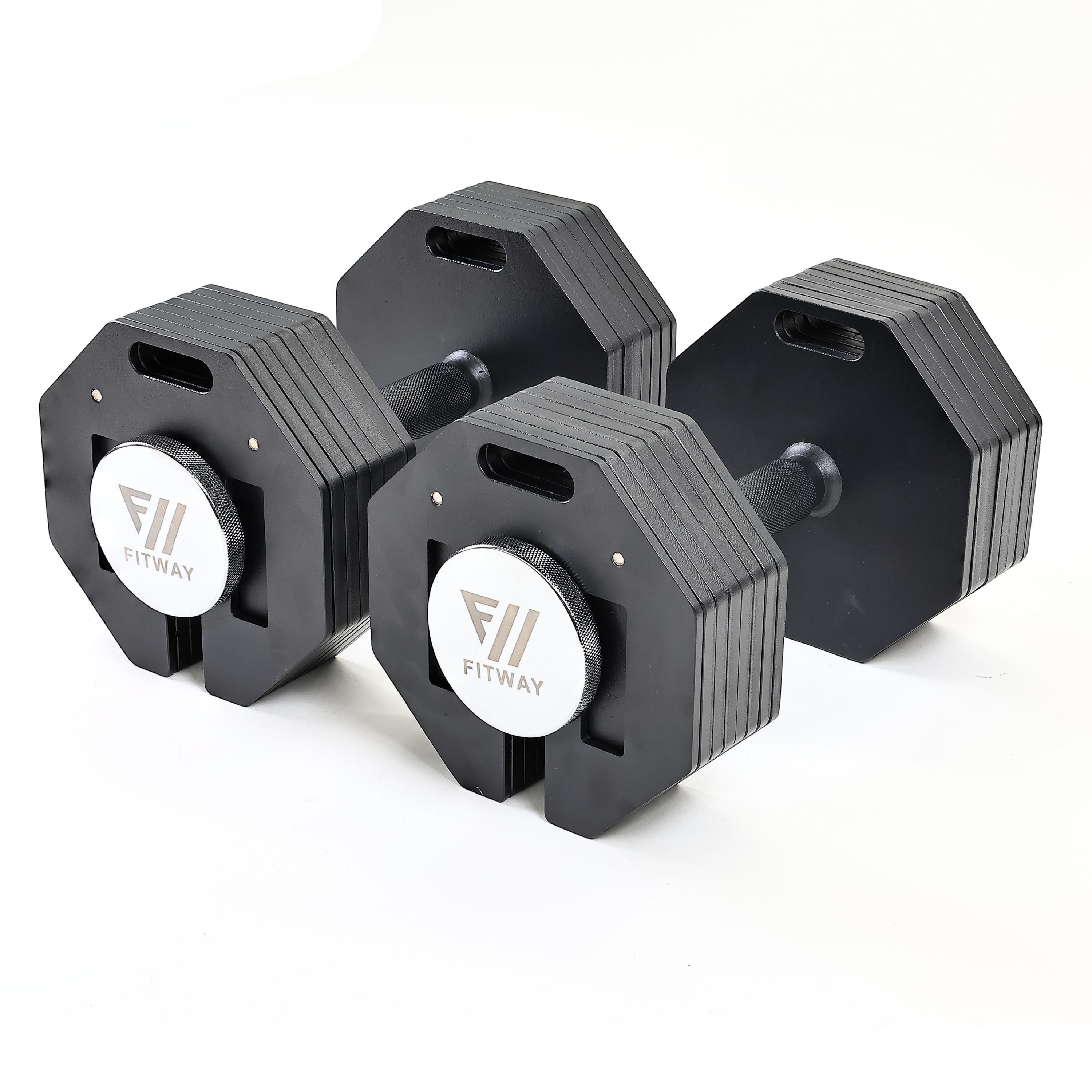 80lb Adjustable Dumbbell Pair