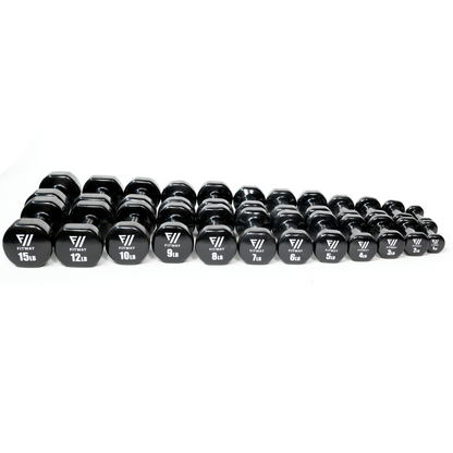 Fitway Vinyl Dumbbell - 12lb.