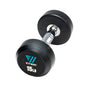 FitWay Equip. Commercial Rubber Dumbbell Set, 5lb - 50lb 