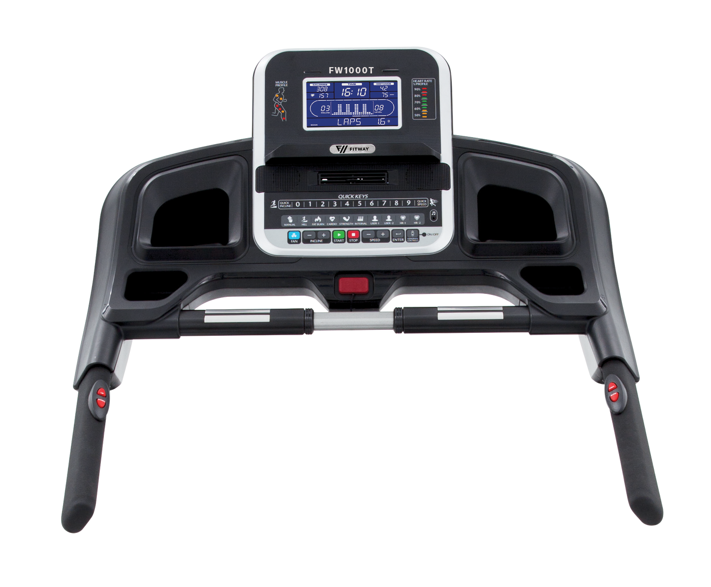 Fitway 1000T Folding Treadmill