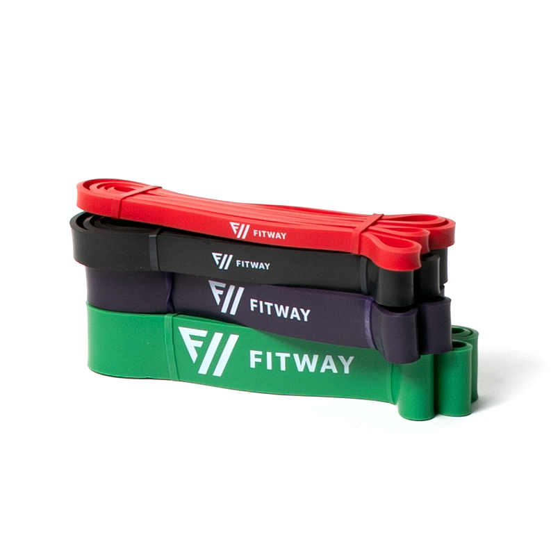 FitWay Equip. Heavy Duty Resistance Band  - Red 