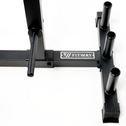 Fitway Plate & Bar Rack - 1"