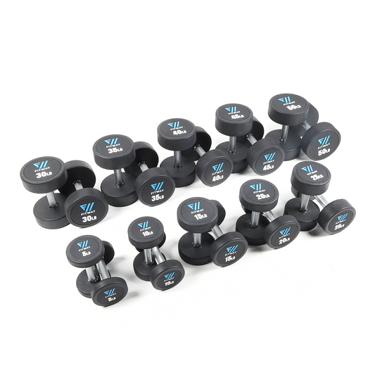 Fitway Pro Commercial Dumbbells 5-50LB Set