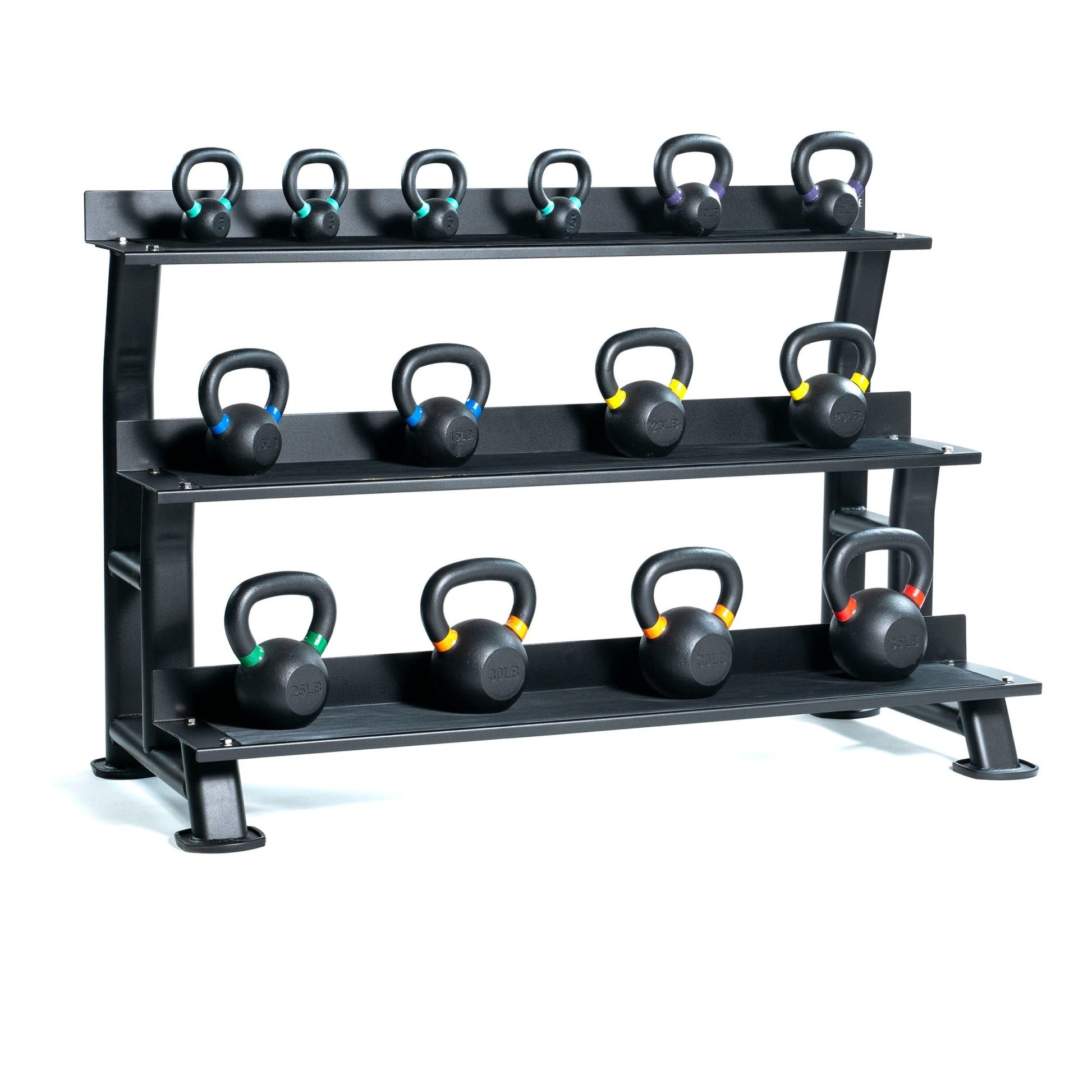 FitWay Equip. Kettlebell Rack - Three Tier