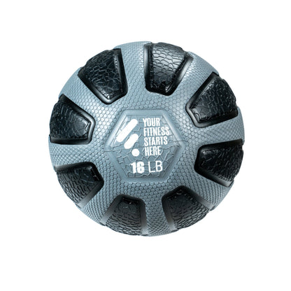 FitWay Equip. Max Grip Medicine Ball - 16 Lbs 