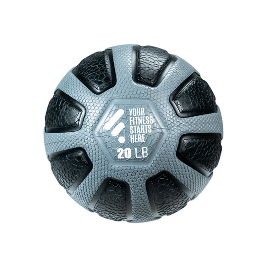 FitWay Equip. Max Grip Medicine Ball - 20 Lbs 