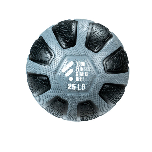 FitWay Equip. Max Grip Medicine Ball - 25 Lbs 