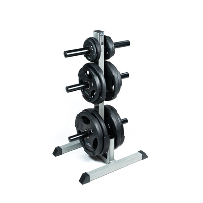 FitWay Equip. Olympic Plate Tree with 2 Bar Holder 