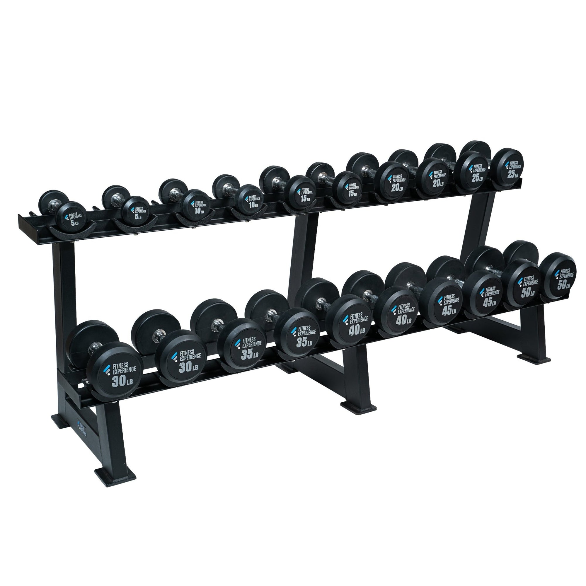 FitWay Equip. Saddle Dumbbell Rack - 10 Pair