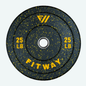 FitWay Equip. Hi-Temp Bumper Plate - 25lb 