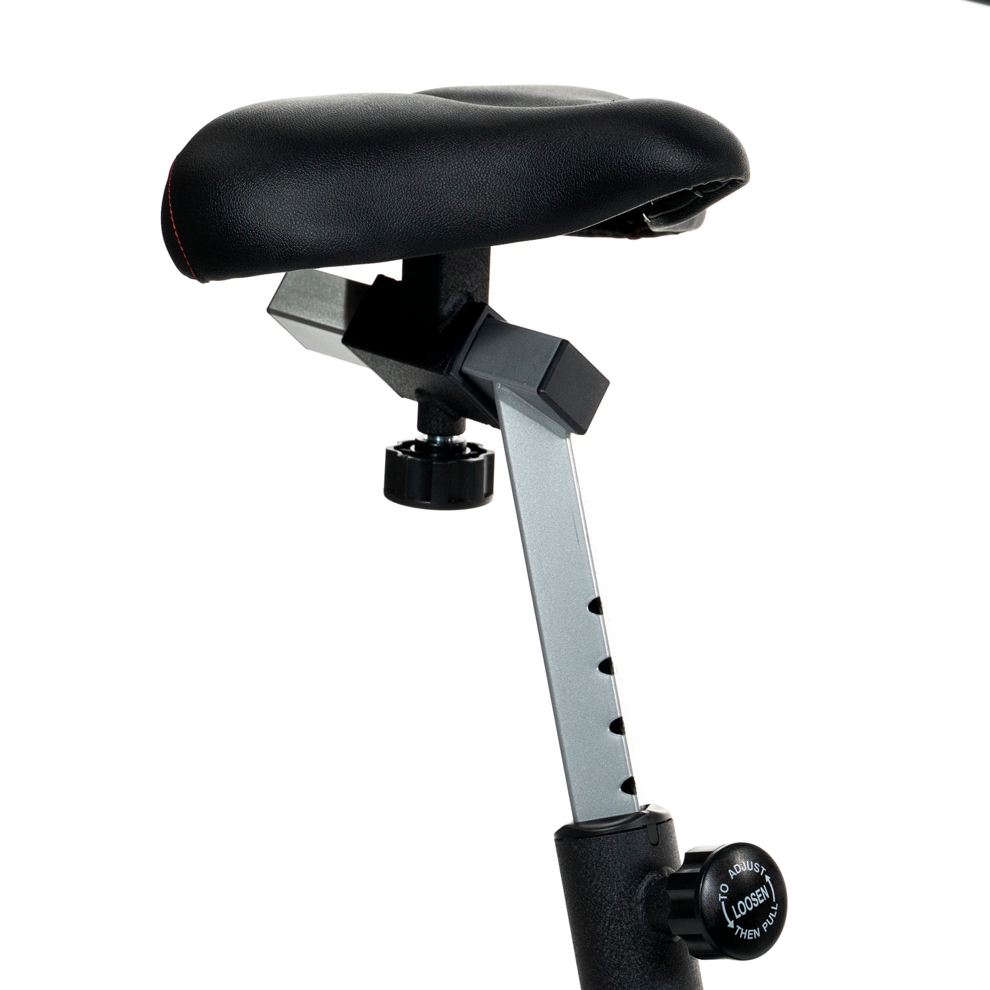 FitWay Equip. 1000UC Upright Cycle seat view