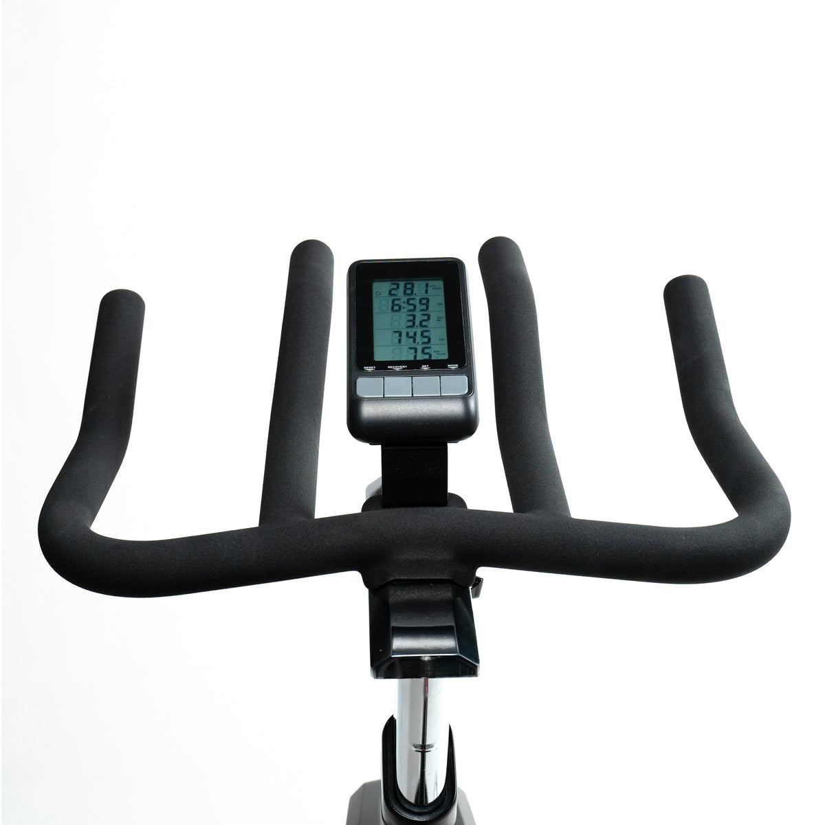 FitWay Equip. 1000IC Indoor Cycle console view 