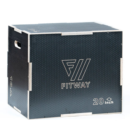 FitWay Equip. Wood Plyobox 16"x20"x24" 