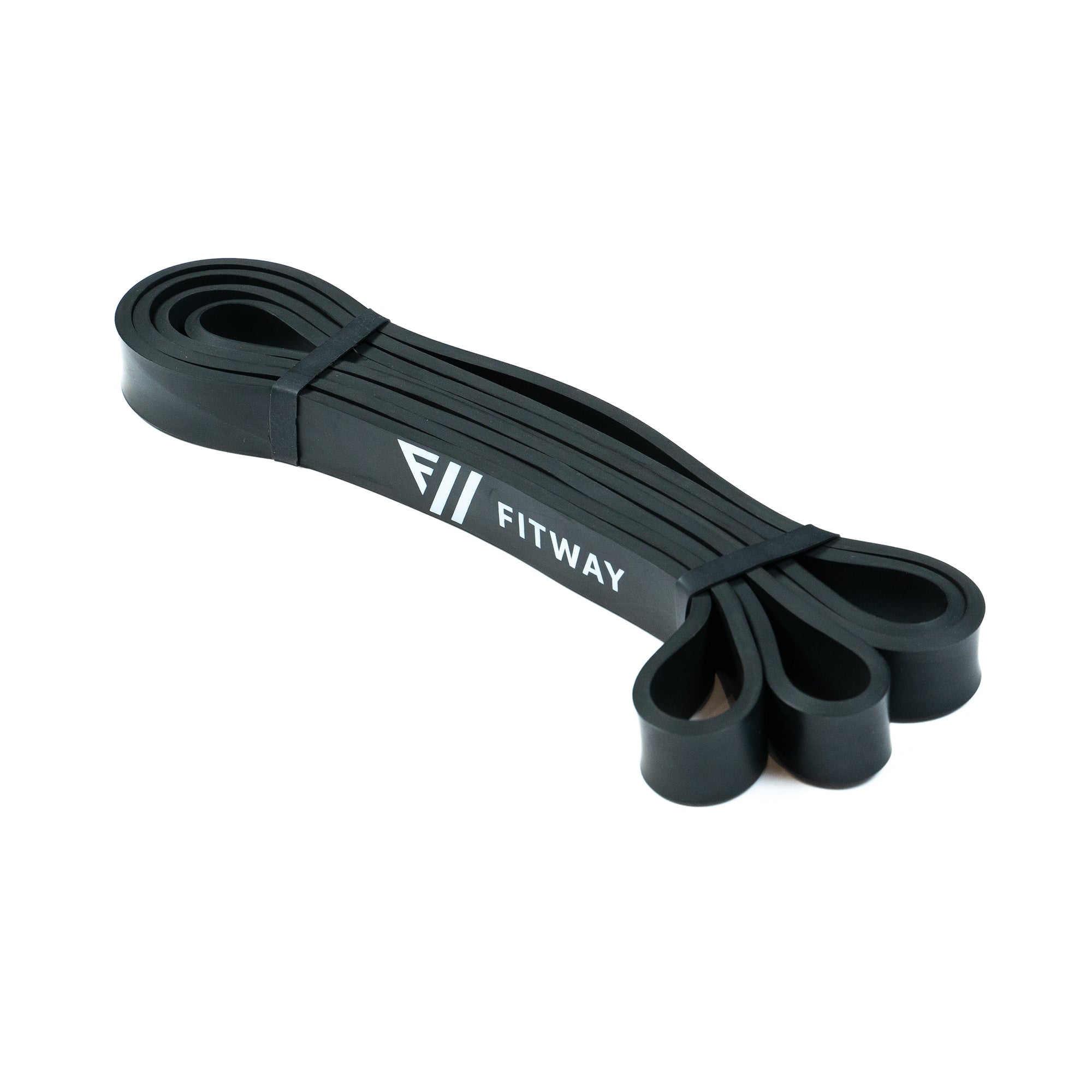 FitWay Equip. Heavy Duty Resistance Band  - Black 