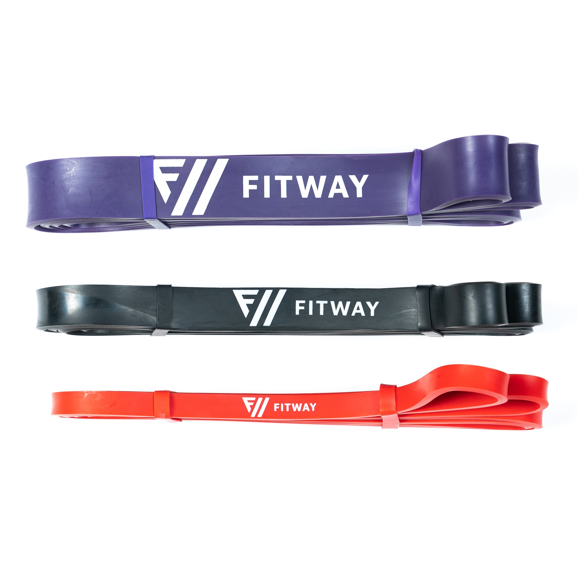 FitWay Equip. Heavy Duty Resistance Band  - Black 