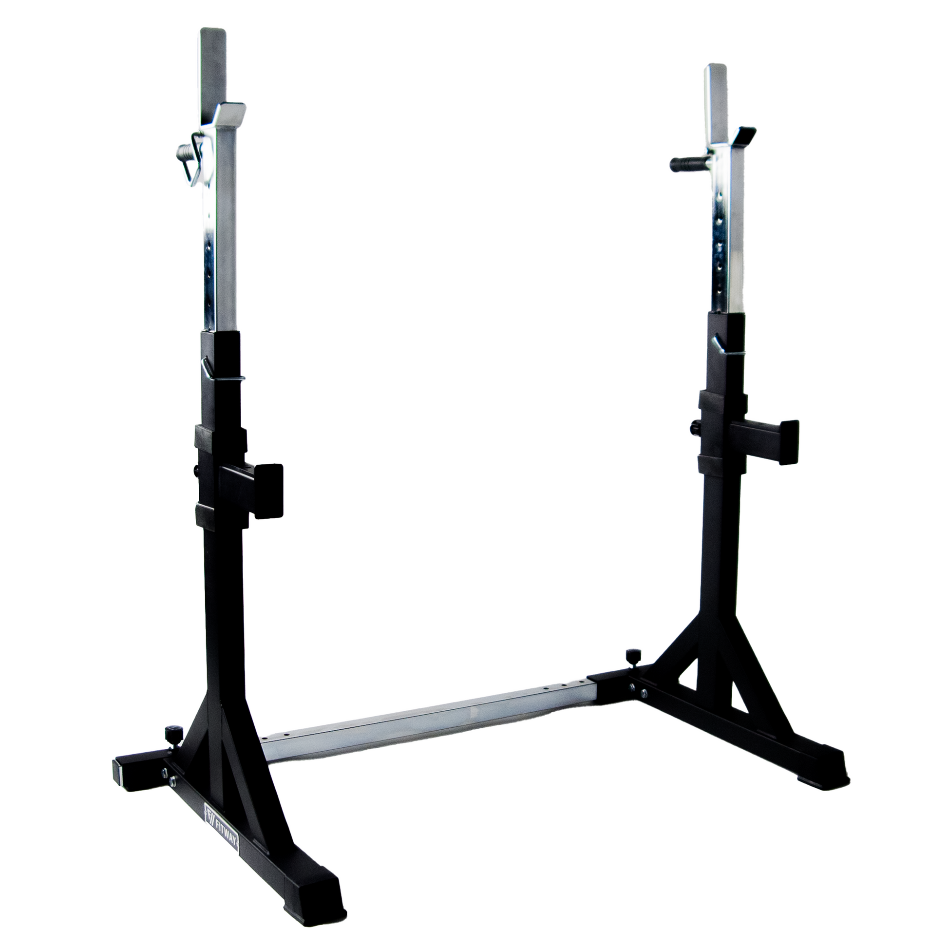 Squat rack adjustable width sale
