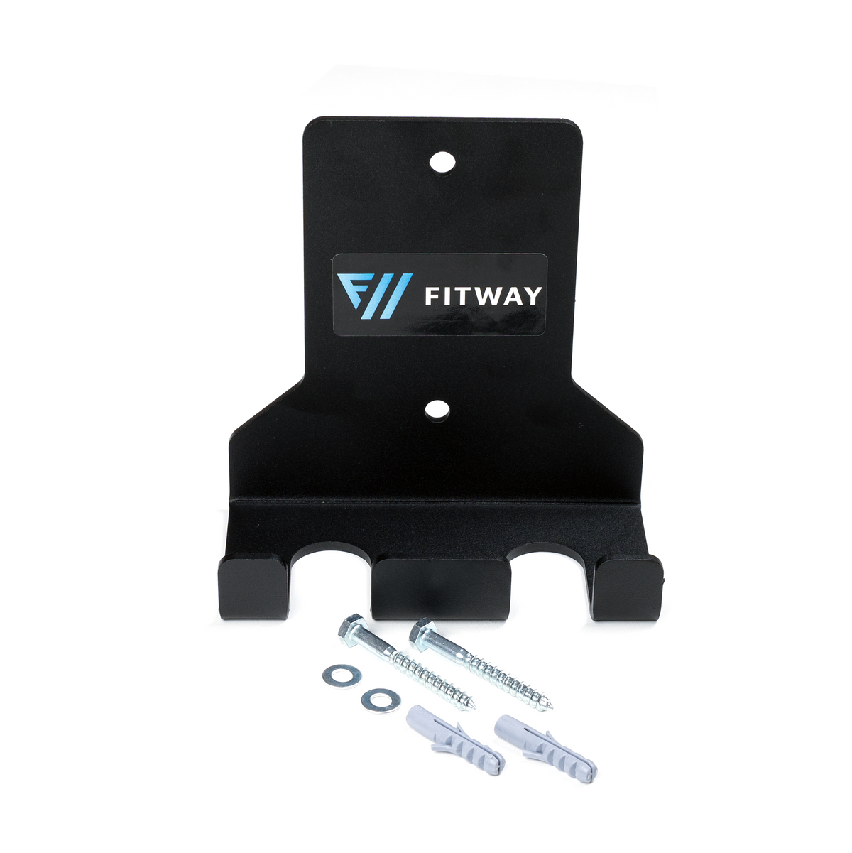FitWay Equip. Wall Mount Dual Bar Holder